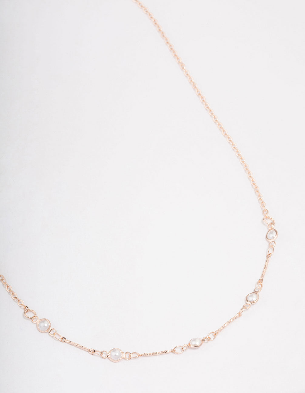 Rose Encased  Short Necklace