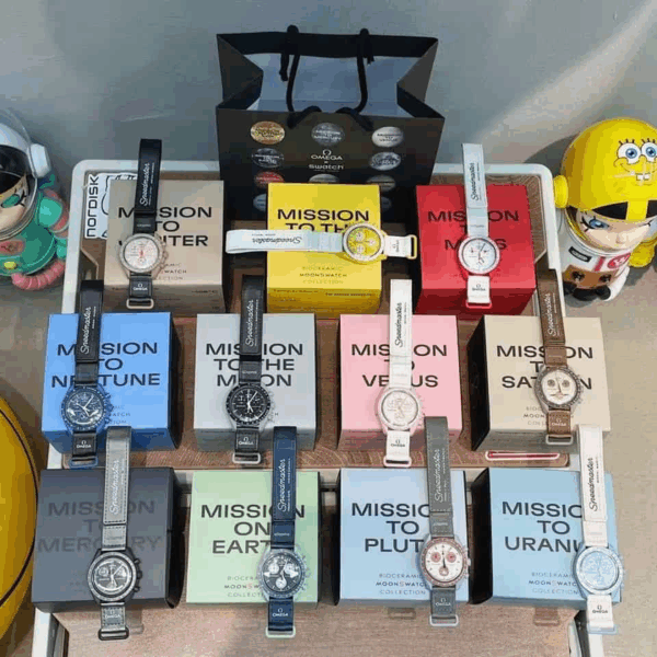 Swatch x Omega Bioceramic Moonswatch Mission to the Moon - Image 7