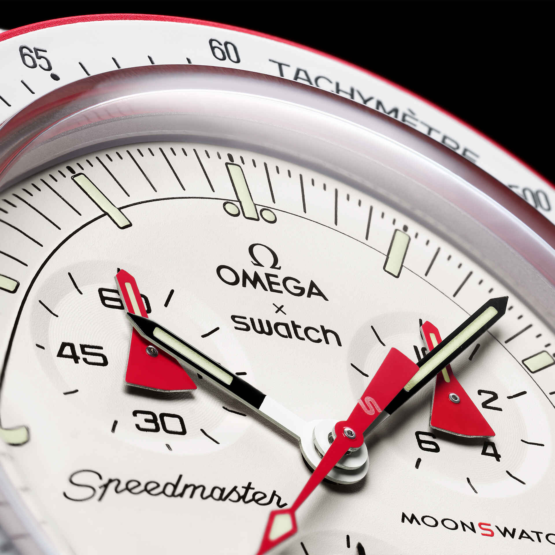 Swatch x Omega Bioceramic Moonswatch Mission to Mars - Image 4